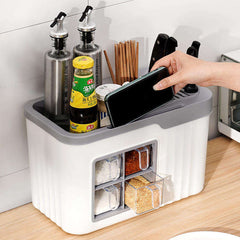 Multi-functional Kitchen Organizer & Spice Storage Rack