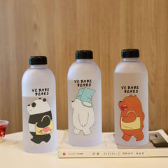 Cartoon Printed Water Bottle