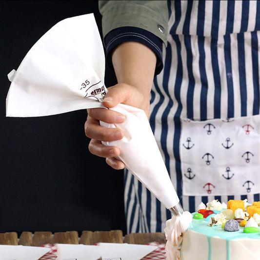 100 Pcs Disposable Cake Decorating Piping Bags-Medium