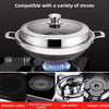 Double Handle Laser Coating Wok 32cm