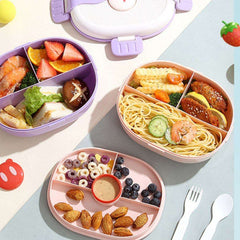 Cartoon Design Lunch Box-Pink