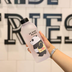 Cartoon Printed Water Bottle