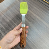 Wooden Handle Silicone Brush