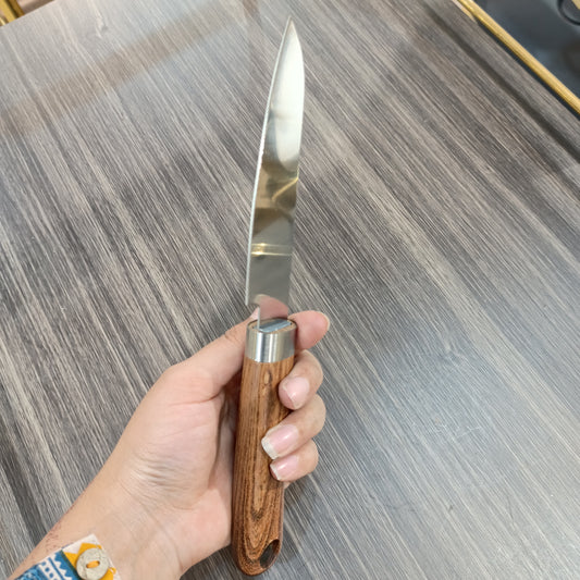 Wooden Handle Knife