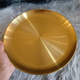 Round Gold Dinner Plate (30cm)