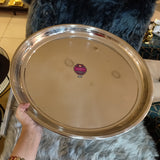 Round Silver Tray (55cm)