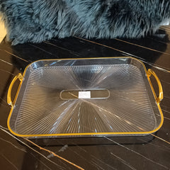 Acrylic Serving Tray Square