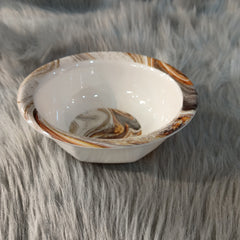 Melamine Brown texture Bowl (S)