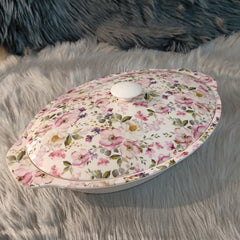 72 Pcs White Stone Double Glazed Dinner Set