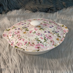 72 Pcs White Stone Double Glazed Dinner Set