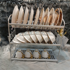 ALUMINIUM KITCHEN SINK RACK 3 LAYER