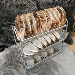 ALUMINIUM KITCHEN SINK RACK 3 LAYER