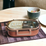 Smile Life Double Layer Lunch Box