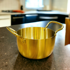 Stainless Steel Golden Pot (18cm)