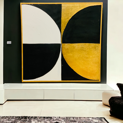 Canvas Abstract Art Painting (36*36)