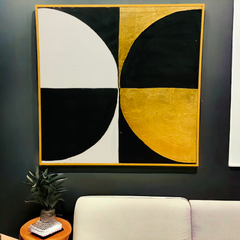 Canvas Abstract Art Painting (36*36)