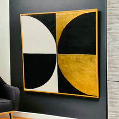 Canvas Abstract Art Painting (36*36)