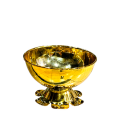 Golden Date Serving Bowl