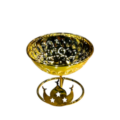 Golden Date Serving Bowl