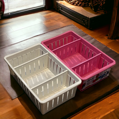 3 Partition Adjustable Basket (Small)
