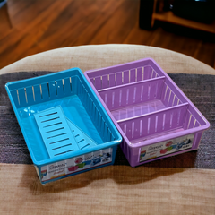 3 Partition Adjustable Basket (Medium)