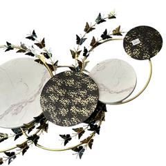 Metal Wall Hanging Butterfly Design