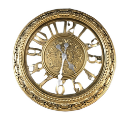 Luxury Golden Wall Clock