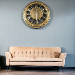 Luxury Golden Wall Clock