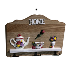 Wooden Key Hanger Home-2509