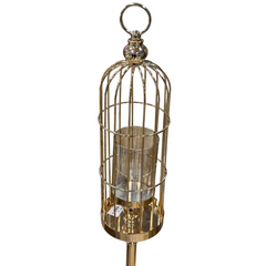 Cage Style Candle Stand-Large