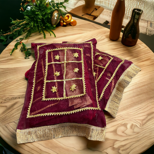 Hand Made Wedding Suit Pouch (4 Pcs)