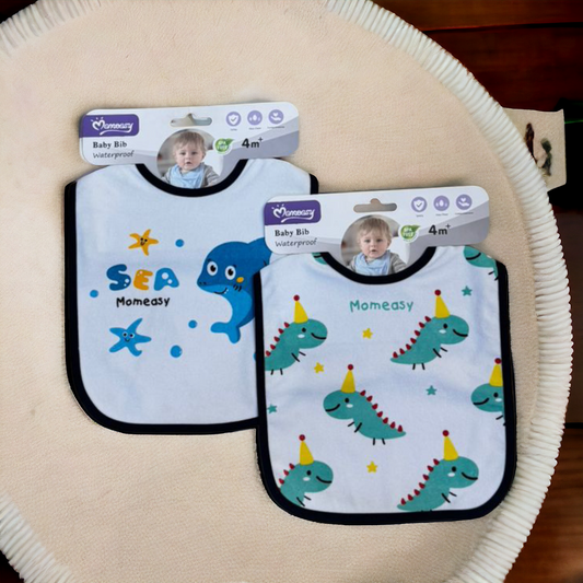 MOMEASY Baby Bib -Large