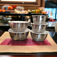5 Pc Stainless Steel Bowl Set