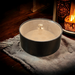 Leather Naan & Roti Serving Box-Black