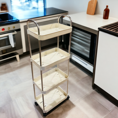 4 Tier Multi Purpose Storage Trolley