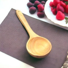 1 Pc Wooden Cooking Spoon -D4