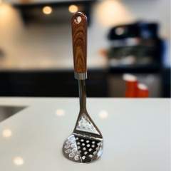 Wooden Handle Potato Masher-KT