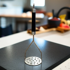 Black handle Potato Masher