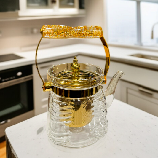 Glass Tea Pot 1000 ML -D2