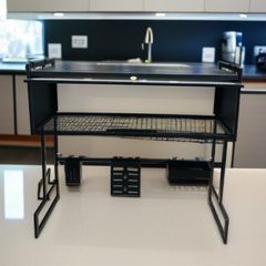 Kitchen Sink Cabinet Door Organizer Rack