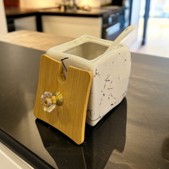 Ceramic Sugar Pot -D5