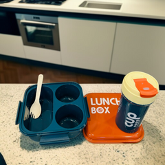 LunchBox with Bottle -Green