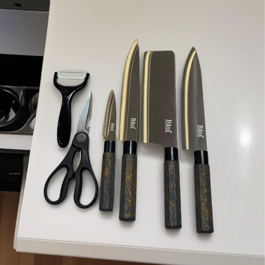 6 Pcs Knife Set-D1