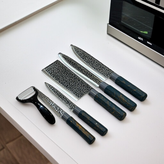 6 Pcs Knife Set-D2
