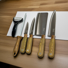 6 Pcs Knife Set-D3