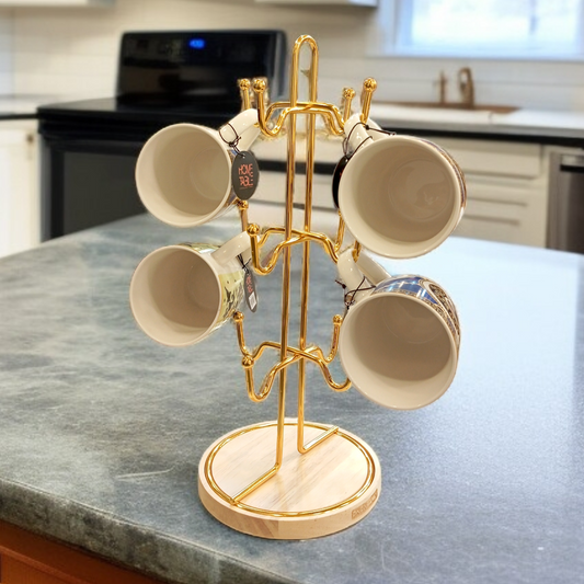 12 Hook Mug Stand