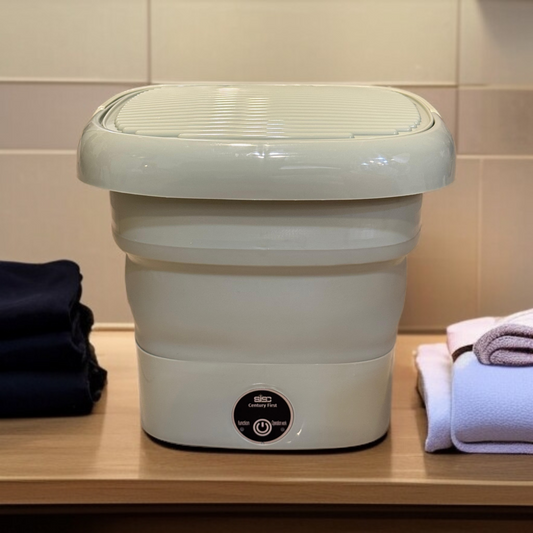 Foldable Mini Washing Machine-Green