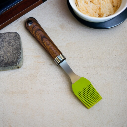 Wooden Handle Silicone Brush-KT