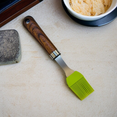 Wooden Handle Silicone Brush-KT