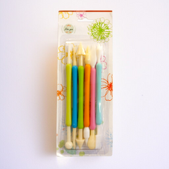 6 Pcs Fondant Cake Decorating Tools